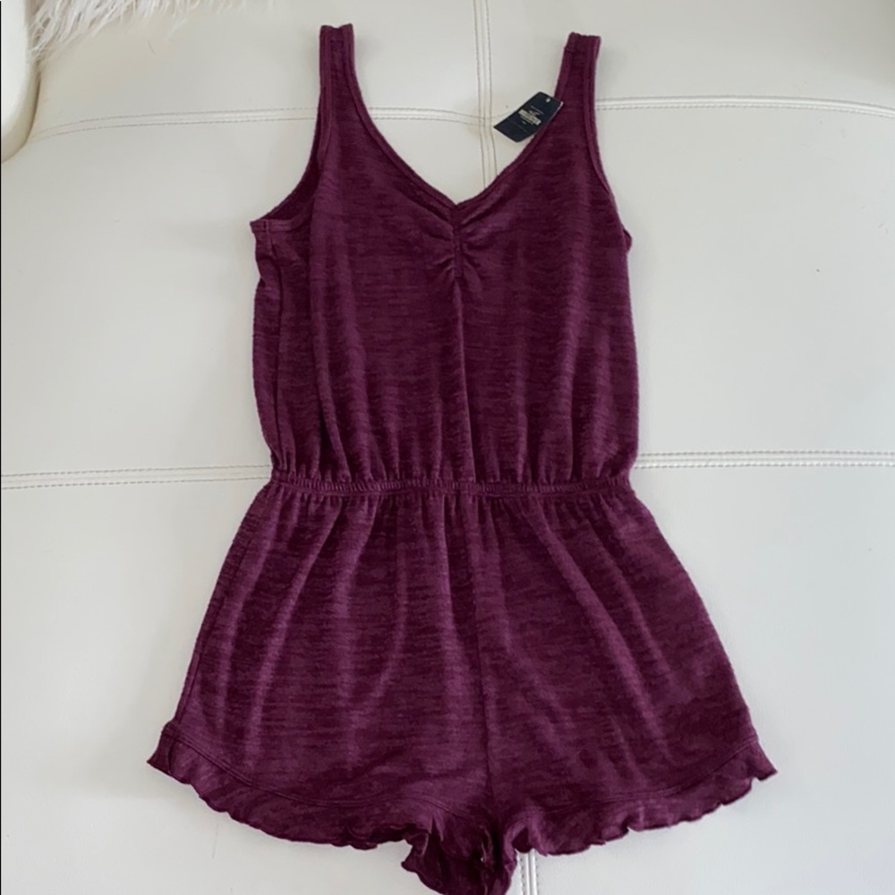 #NWT pajama romper!